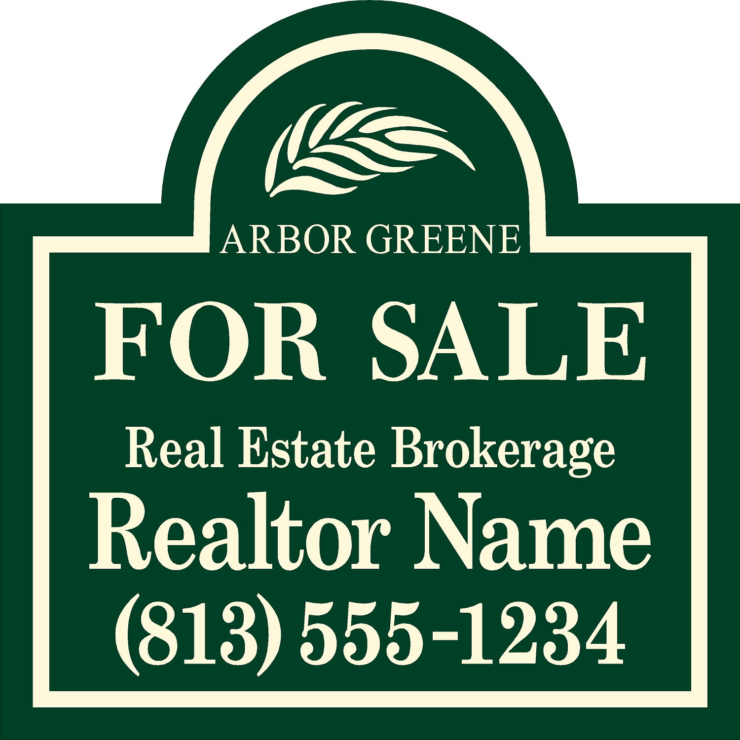 Arbor Greene HOA sign template