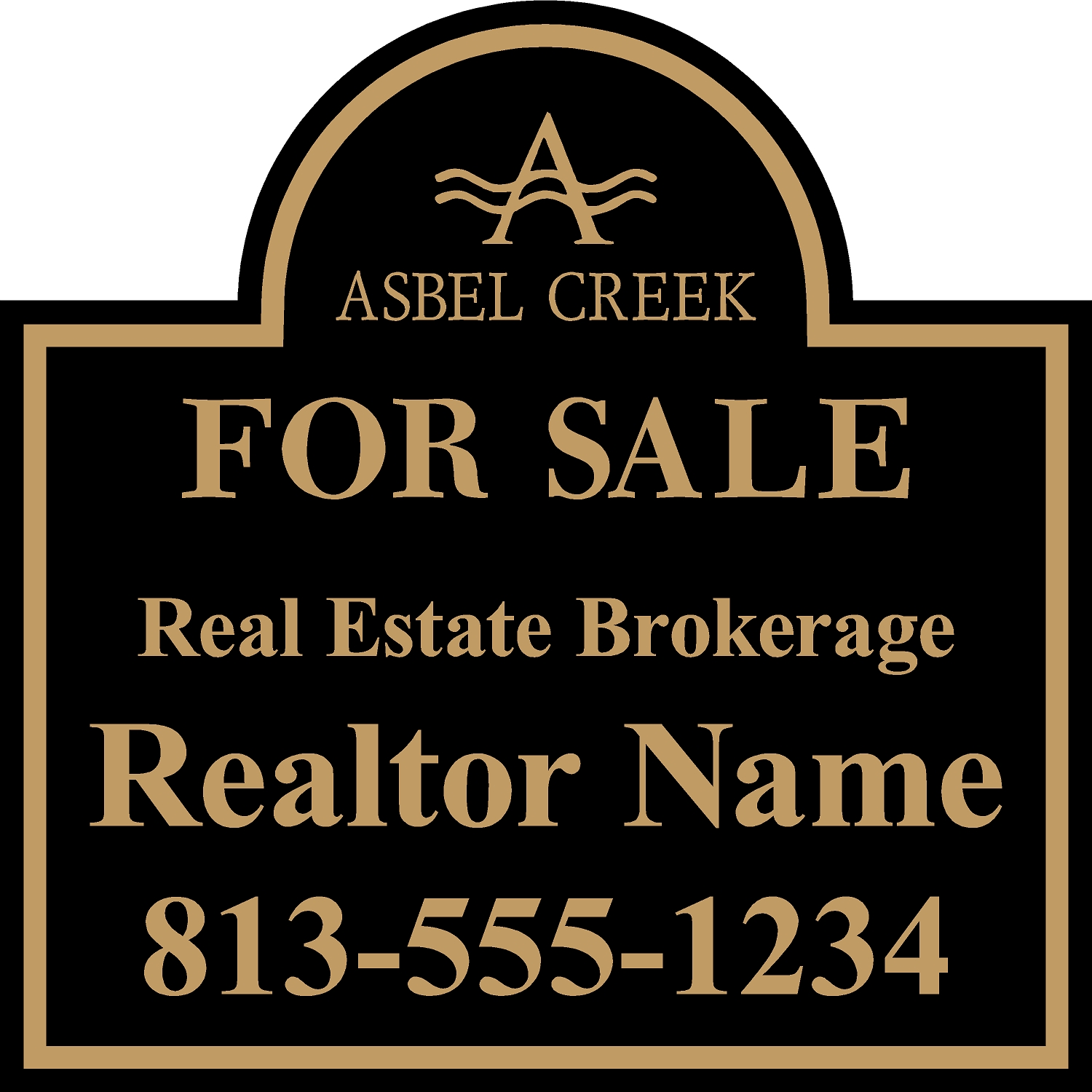 Asbel Creek HOA sign template