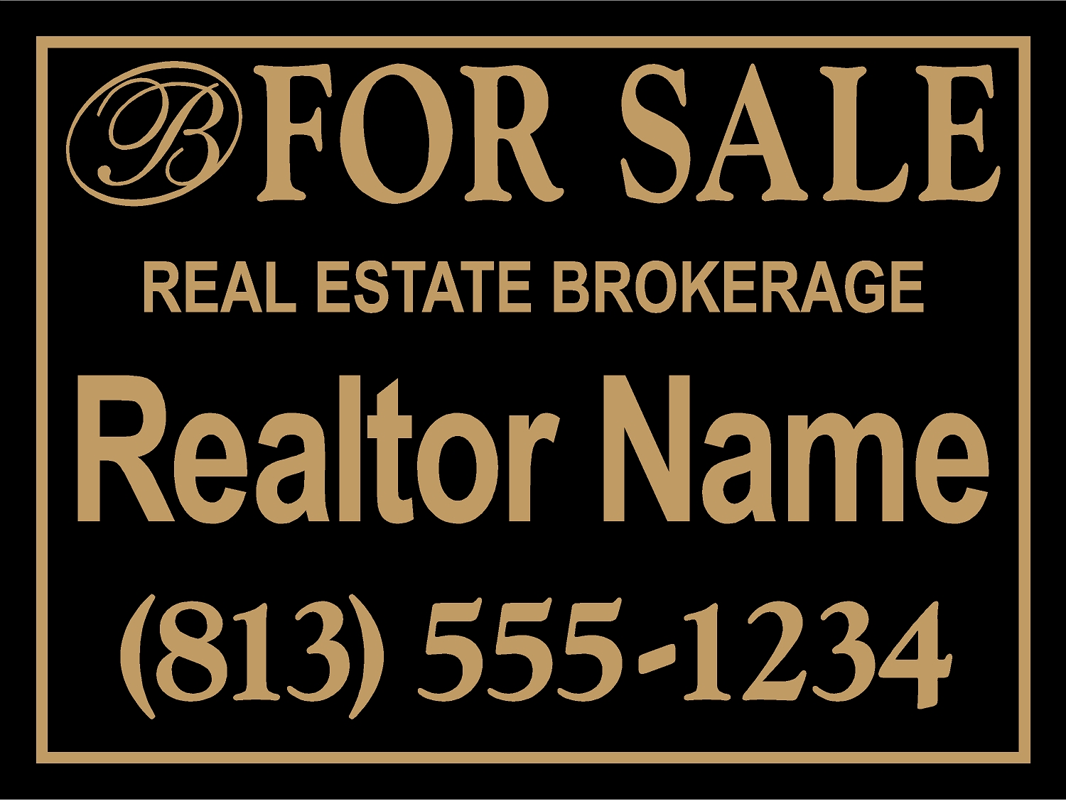 Ballantrae HOA sign template