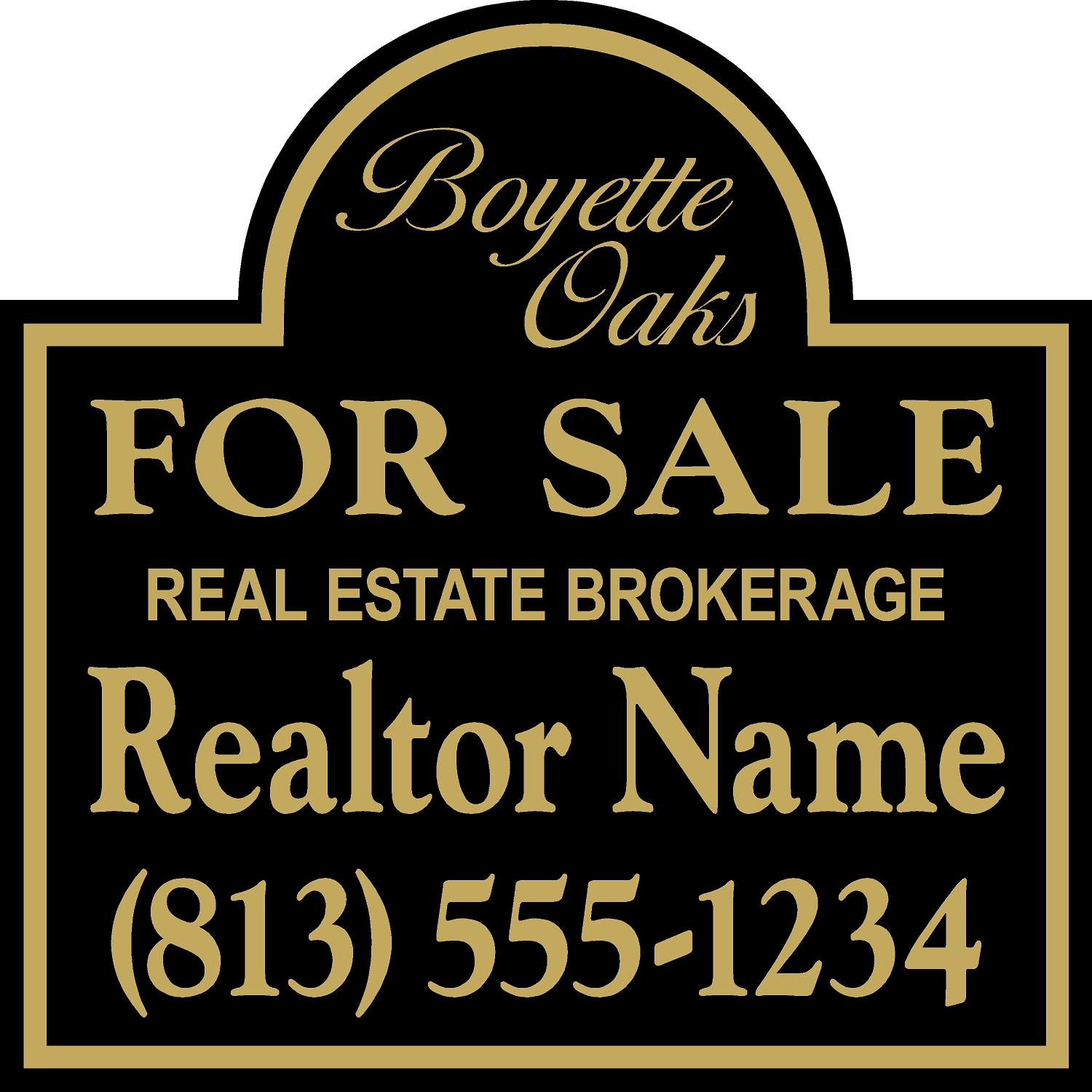 Boyette Oaks HOA sign template
