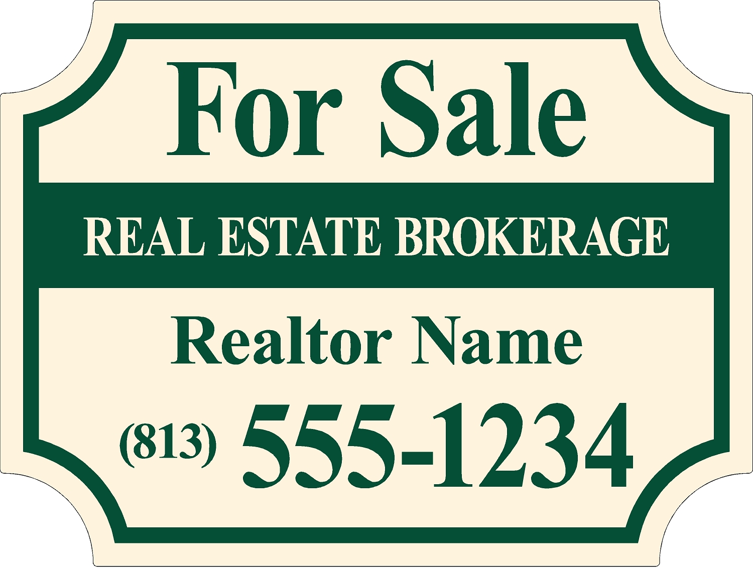 Cross Creek HOA sign template