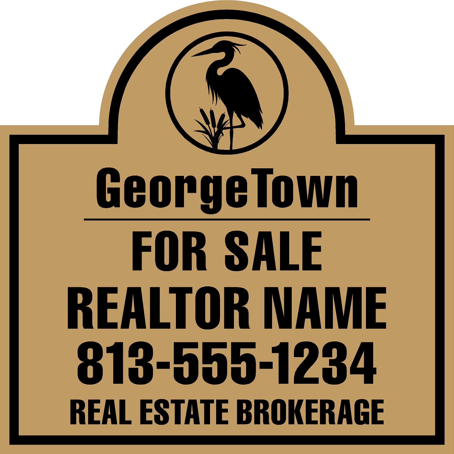 Georgetown HOA sign template