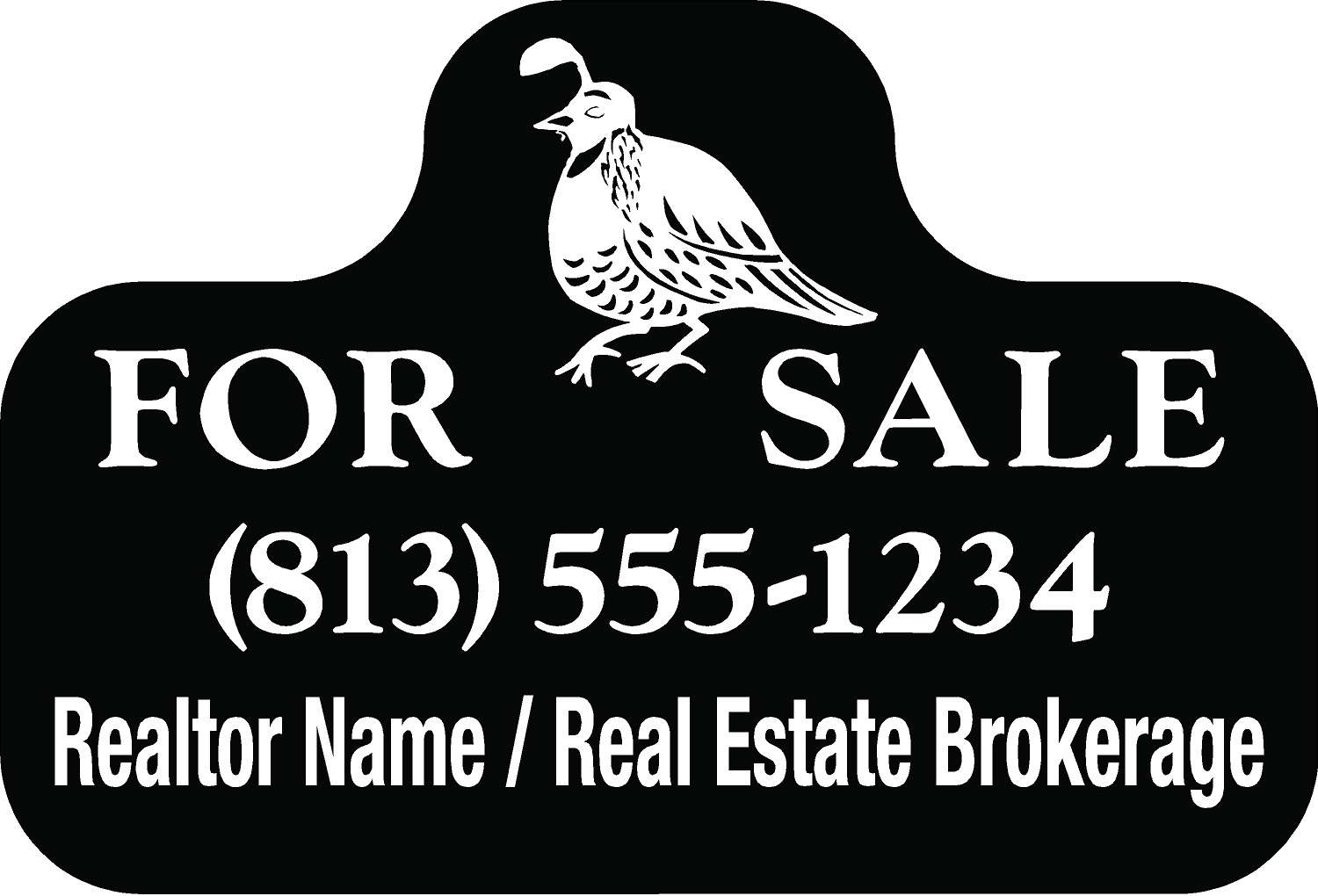 Quail Lake HOA sign template