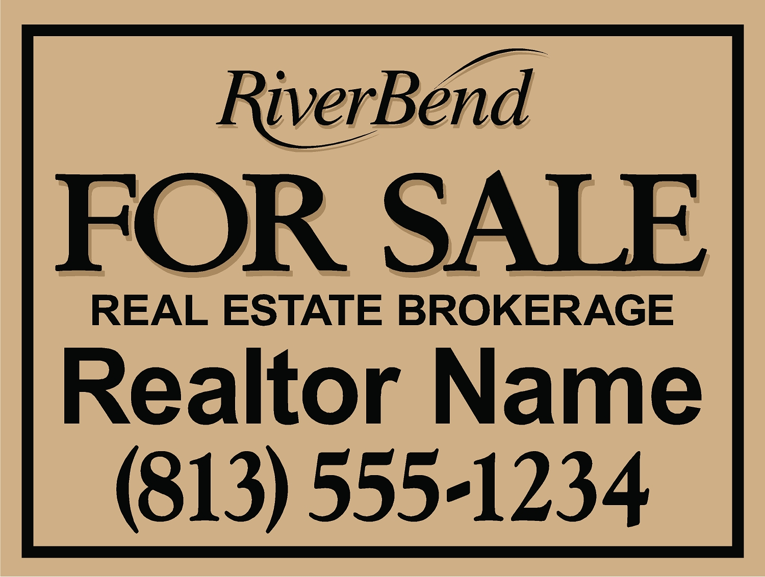 River Bend HOA sign template