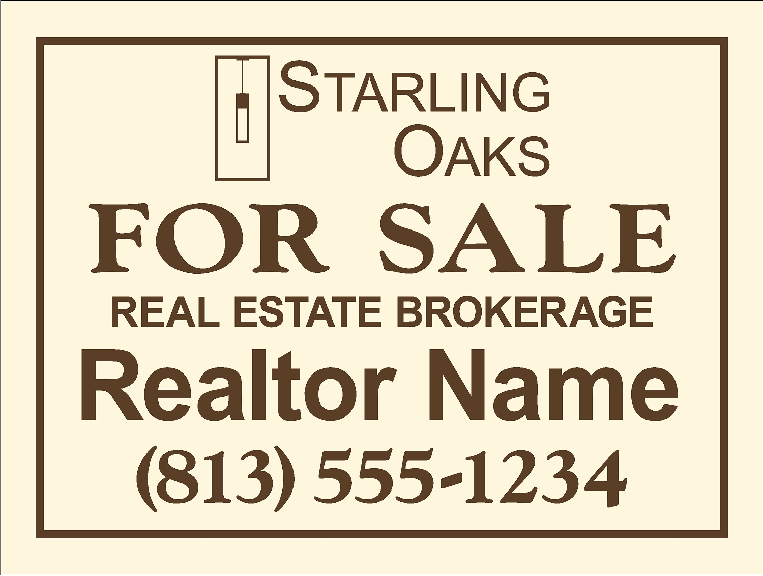 Starling Oaks HOA sign template