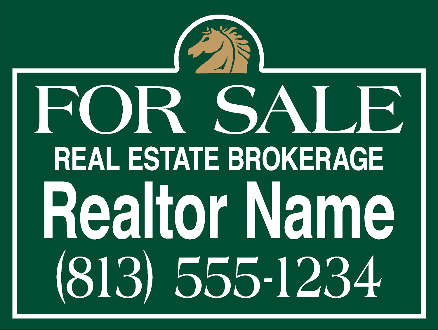 Steeplechase HOA sign template