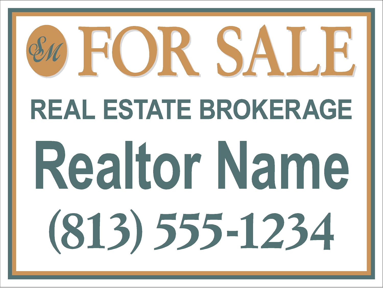 Suncoast Meadows HOA sign template