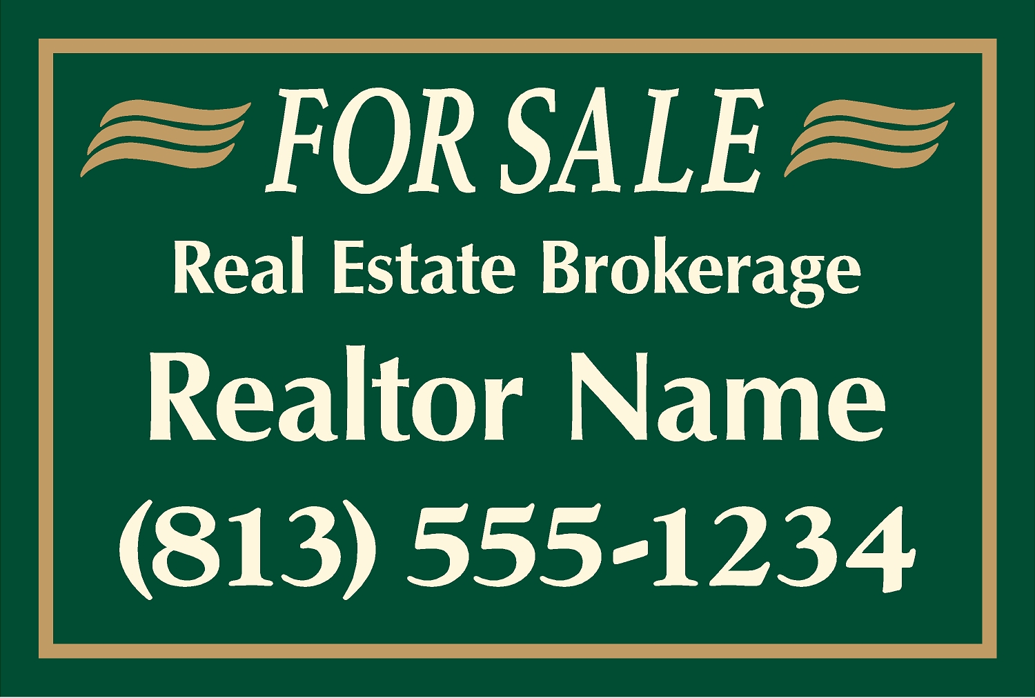 Sweetwater HOA sign template