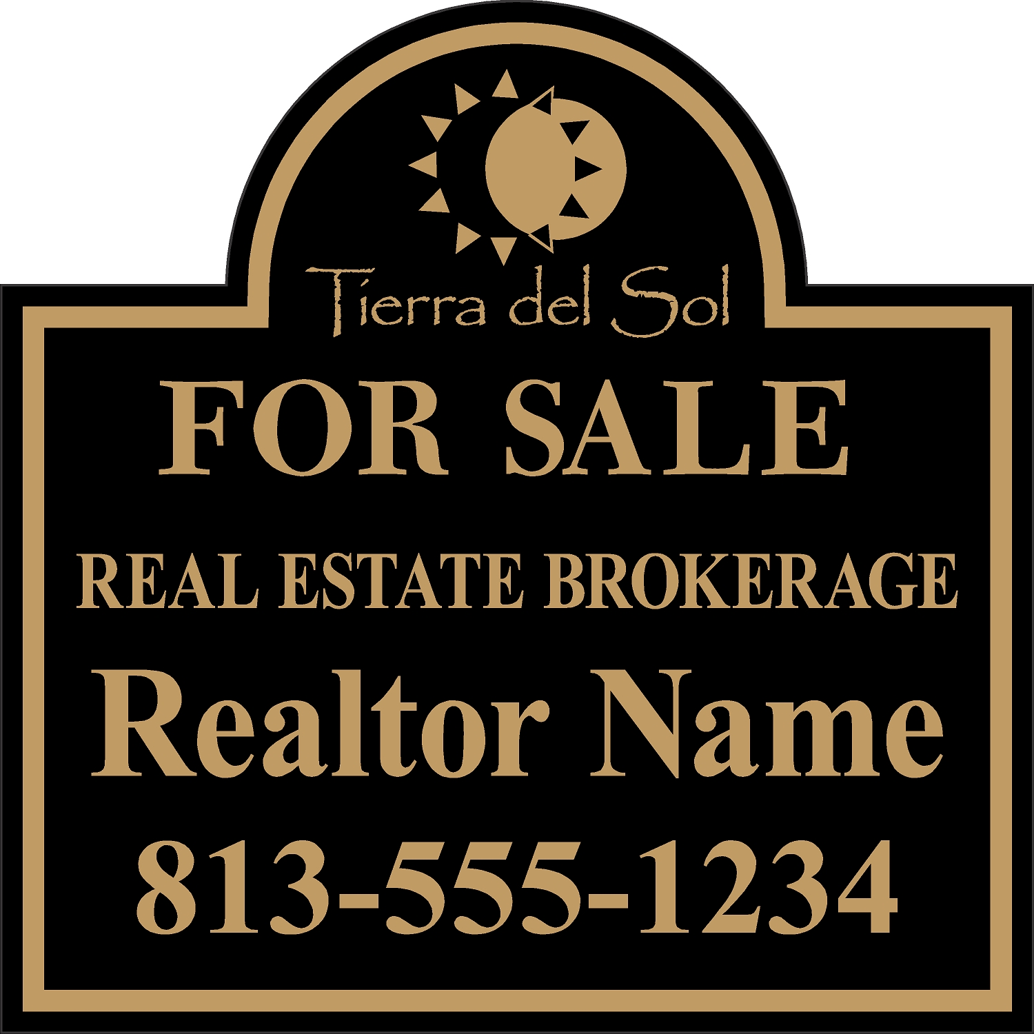 Tierra del Sol HOA sign template