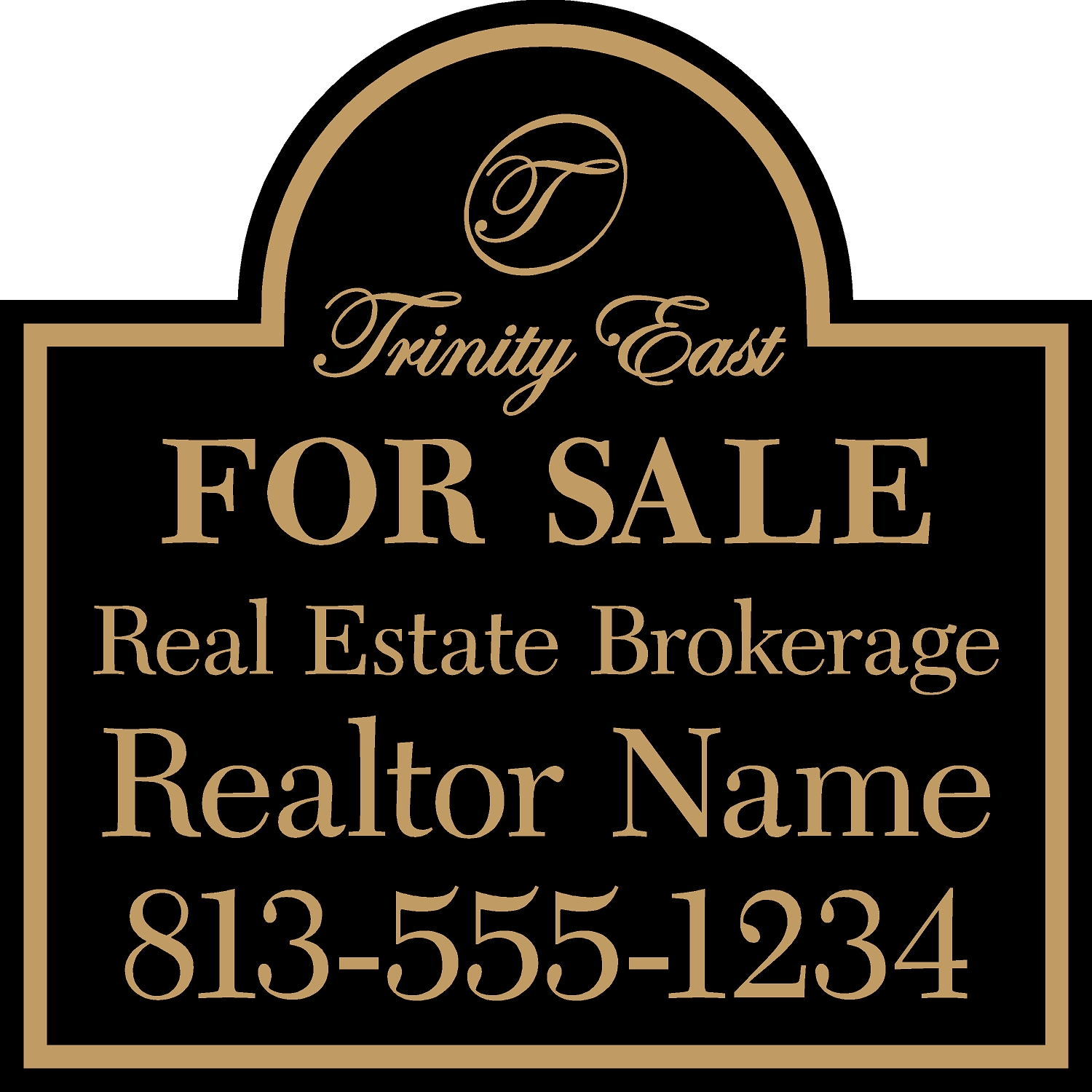 Trinity East HOA sign template