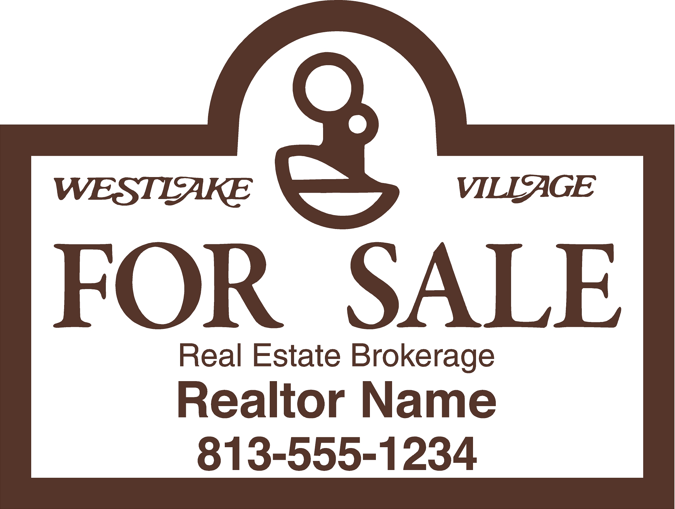 Westlake Village HOA sign template